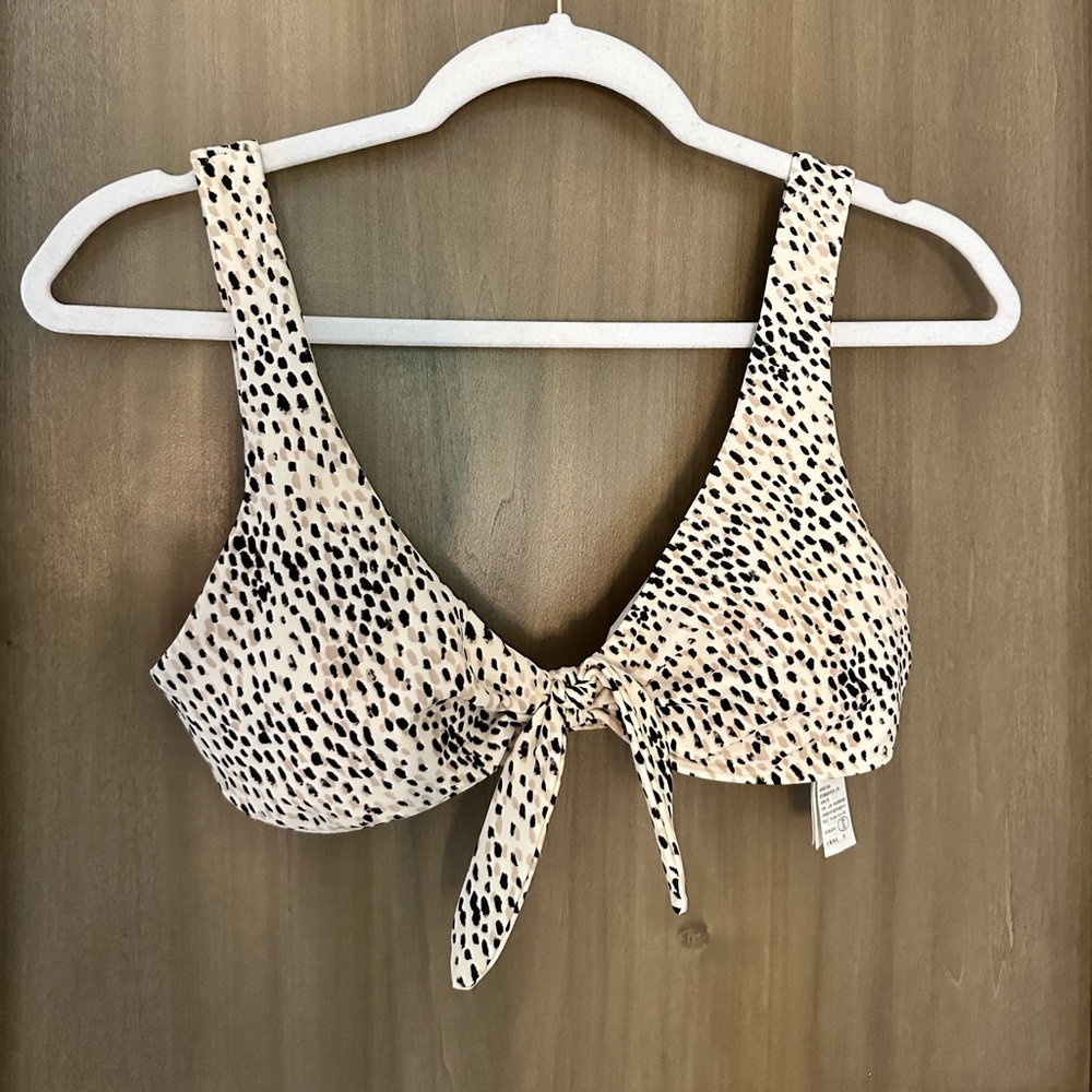 Hollister Tie-Front Bikini Top